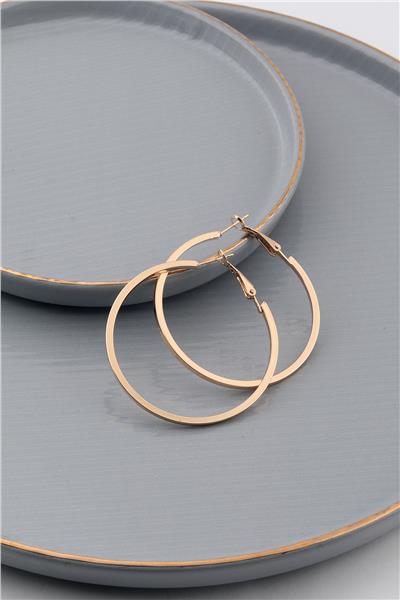 Halka Küpe Gold
