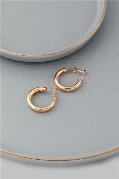 Halka Küpe Gold