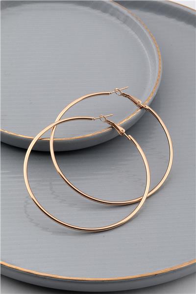 Halka Küpe Gold