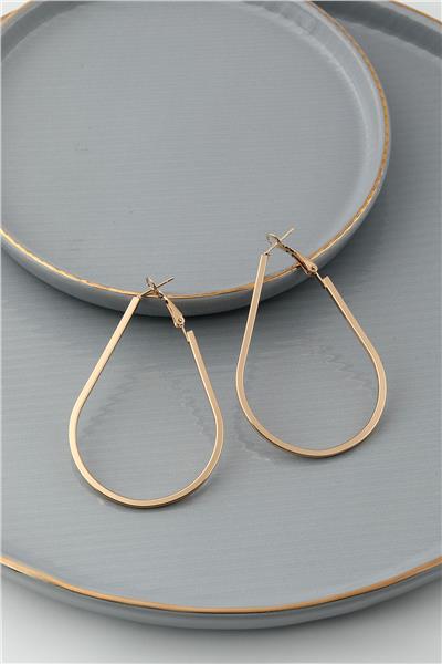 Halka Küpe Gold