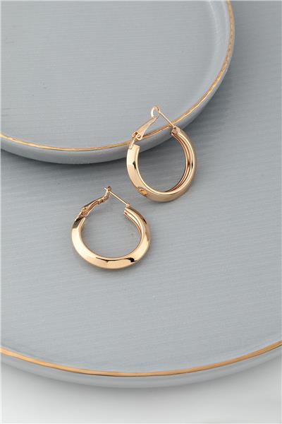 Halka Küpe Gold