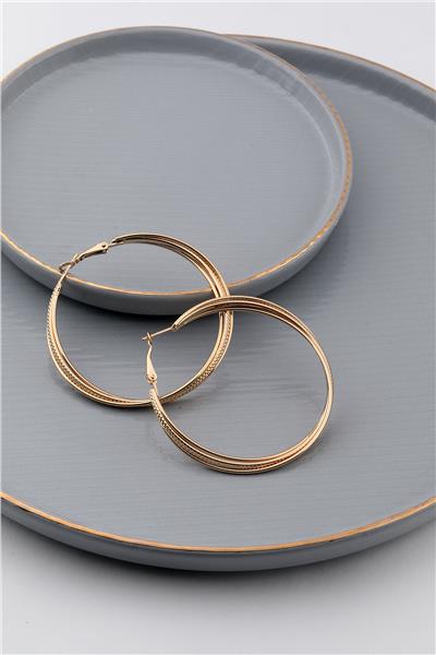Halka Küpe Gold