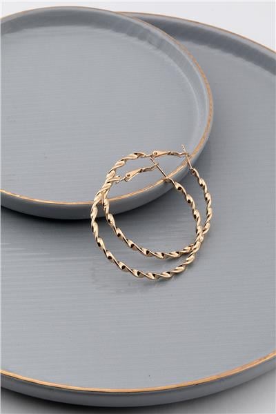 Halka Küpe Gold