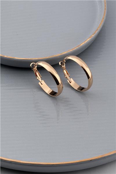 Halka Küpe Gold