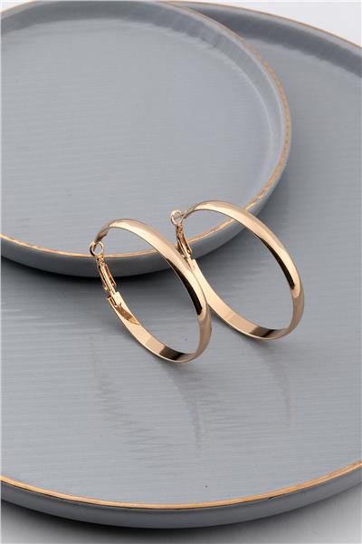Halka Küpe Gold