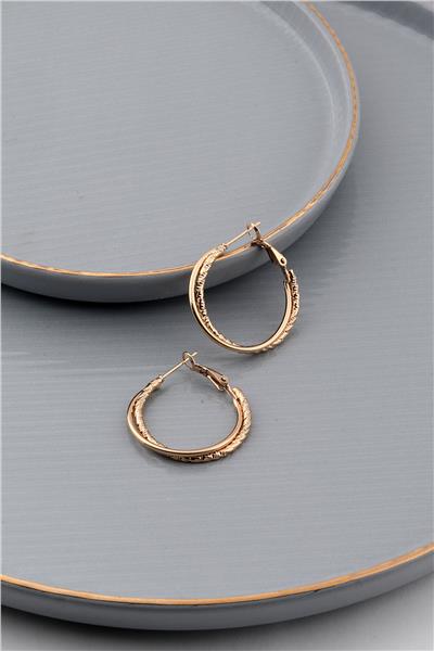 Halka Küpe Gold