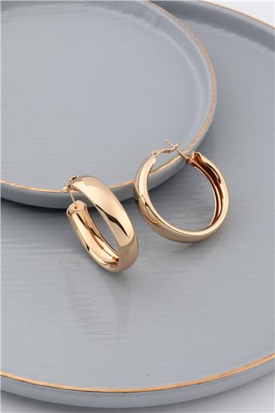 Halka Küpe Gold