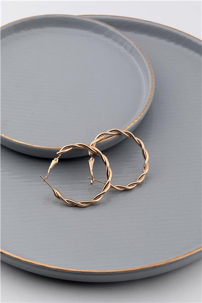 Halka Küpe Gold