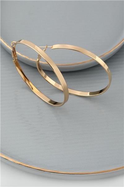 Halka Küpe Gold