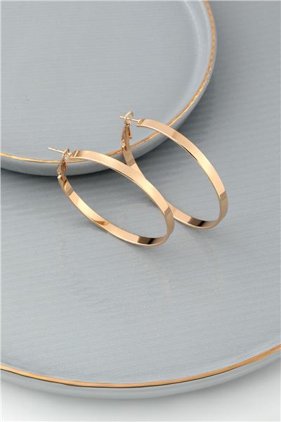 Halka Küpe Gold