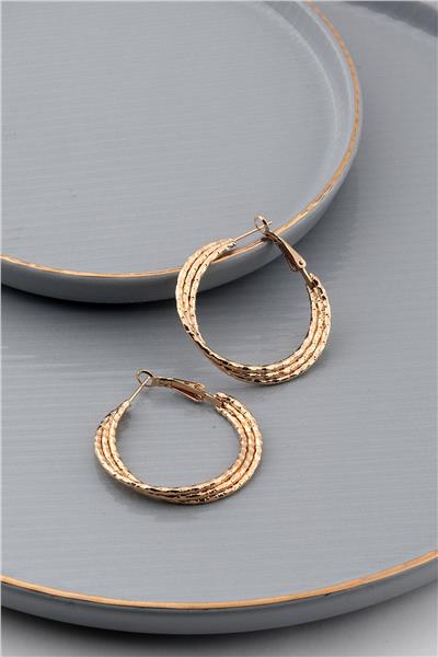 Halka Küpe Gold