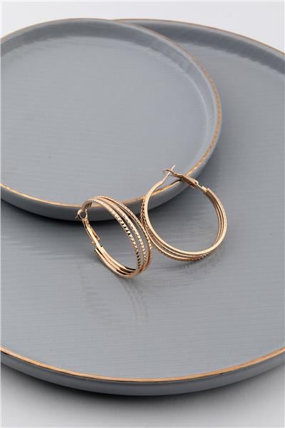 Halka Küpe Gold