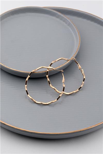 Halka Küpe Gold
