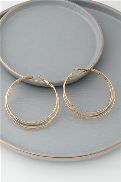 Halka Küpe Gold