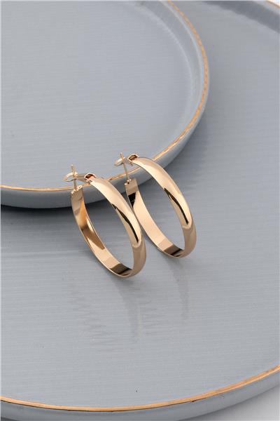 Halka Küpe Gold