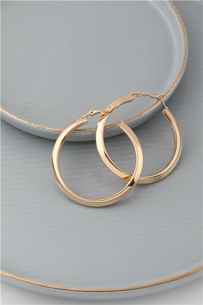 Halka Küpe Gold