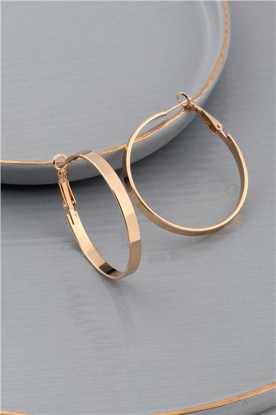 Halka Küpe Gold