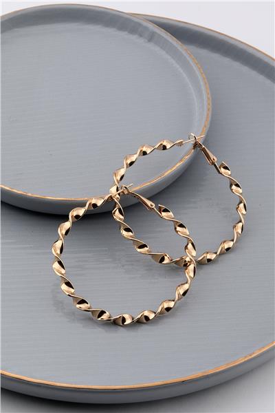 Halka Küpe Gold
