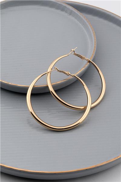 Halka Küpe Gold