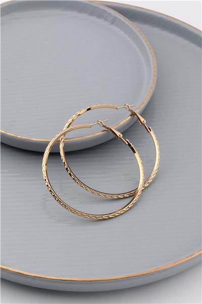 Halka Küpe Gold
