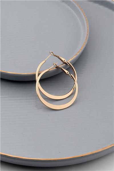 Halka Küpe Gold