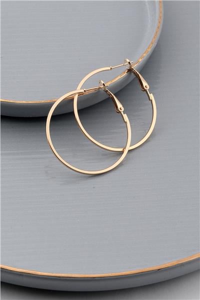 Halka Küpe Gold