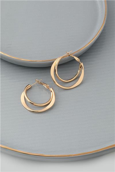 Halka Küpe Gold