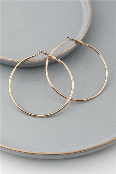 Halka Küpe Gold