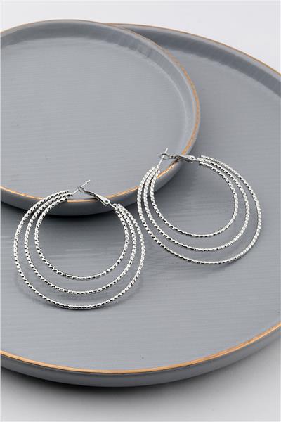 Halka Küpe Silver