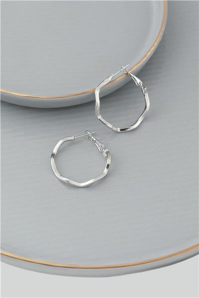 Halka Küpe Silver