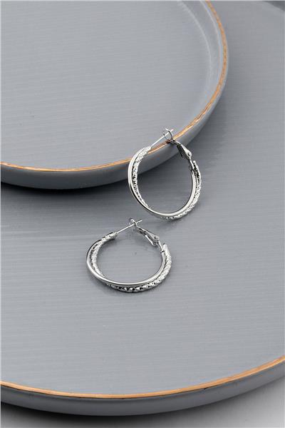 Halka Küpe Silver