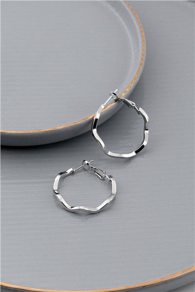 Halka Küpe Silver