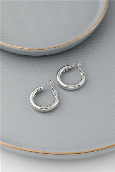 Halka Küpe Silver