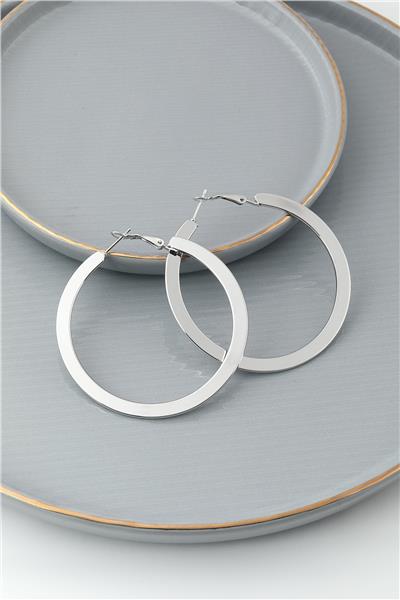 Halka Küpe Silver