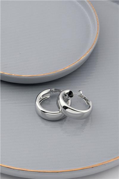 Halka Küpe Silver