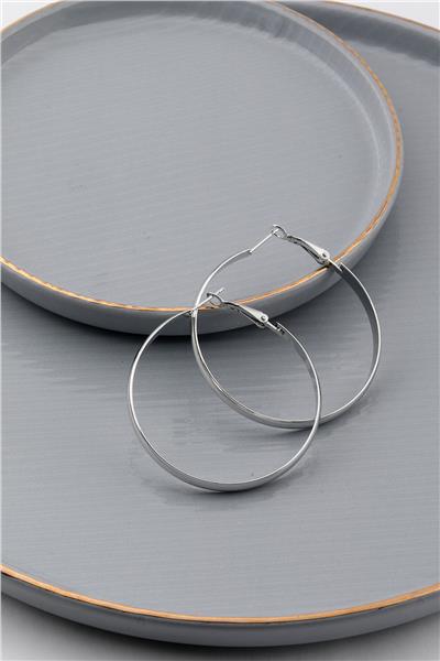 Halka Küpe Silver