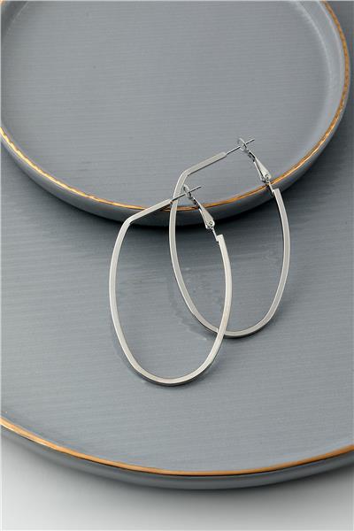Halka Küpe Silver