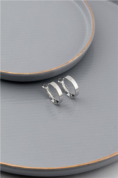 Halka Küpe Silver