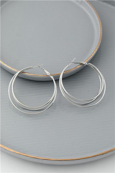 Halka Küpe Silver