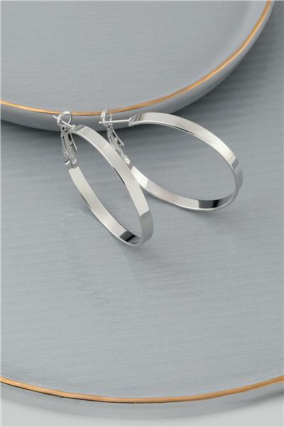 Halka Küpe Silver