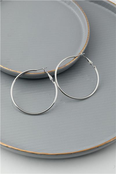 Halka Küpe Silver