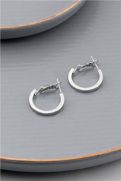 Halka Küpe Silver