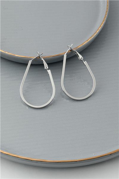 Halka Küpe Silver