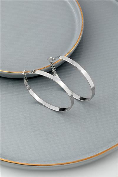 Halka Küpe Silver