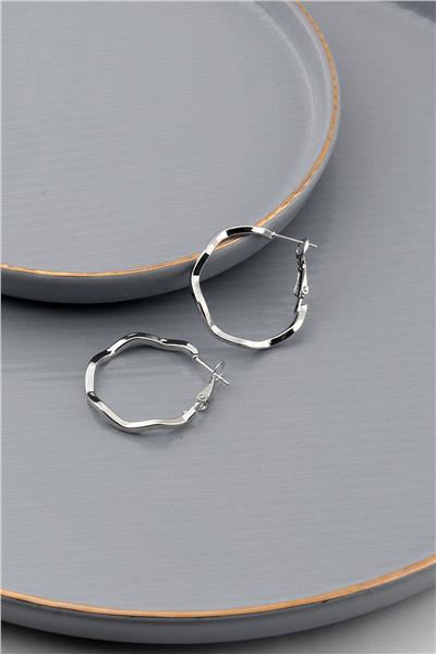 Halka Küpe Silver