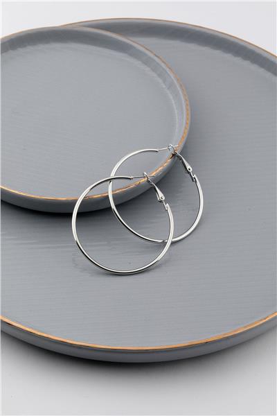 Halka Küpe Silver