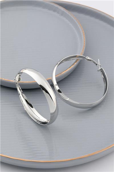 Halka Küpe Silver