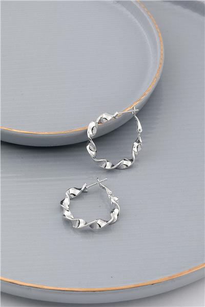 Halka Küpe Silver