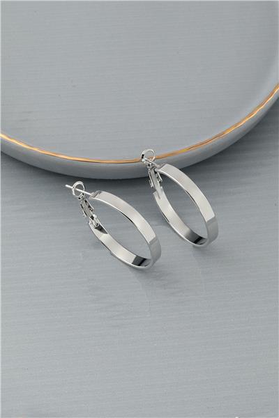 Halka Küpe Silver