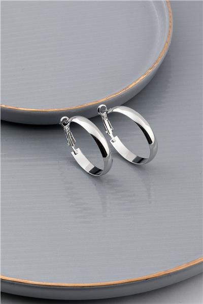 Halka Küpe Silver